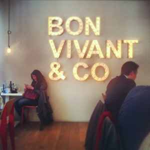 Bon Vivant Mondays at work